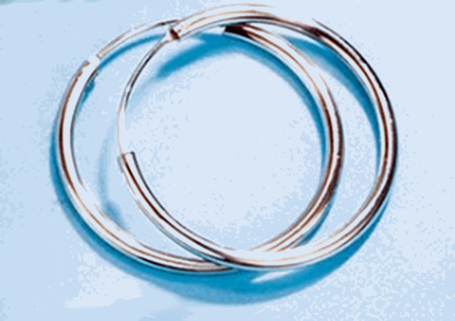 Popular 4 size endless hoop in 100% sterling silver - Providence silver gold jewelry usa
