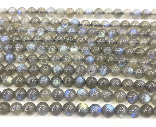 Labradorite gemstone beads 20/pkg - Providence silver gold jewelry usa