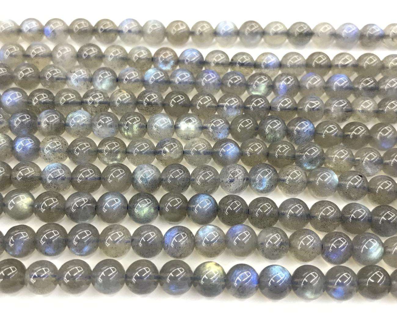 Labradorite gemstone beads AAAA 20/pkg - Providence silver gold jewelry usa