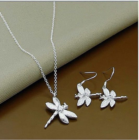 Elegant sterling silver necklace and earring sets - Providence silver gold jewelry usa