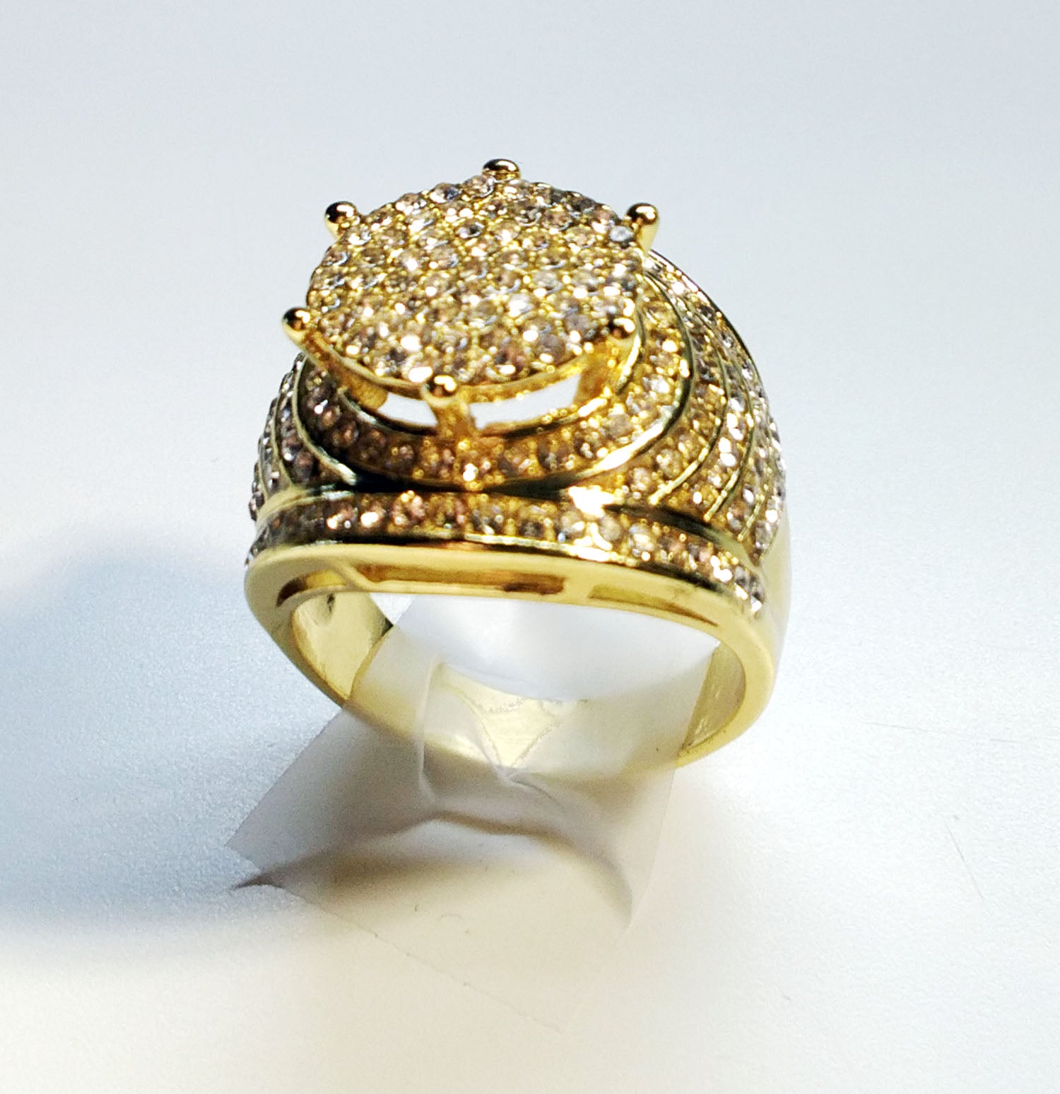 Men's bling ring - Providence silver gold jewelry usa