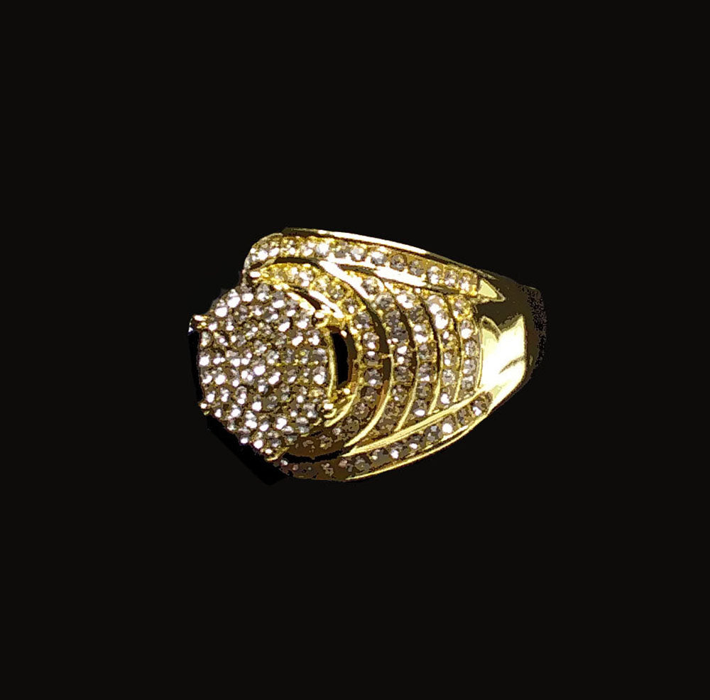 Men's bling ring - Providence silver gold jewelry usa